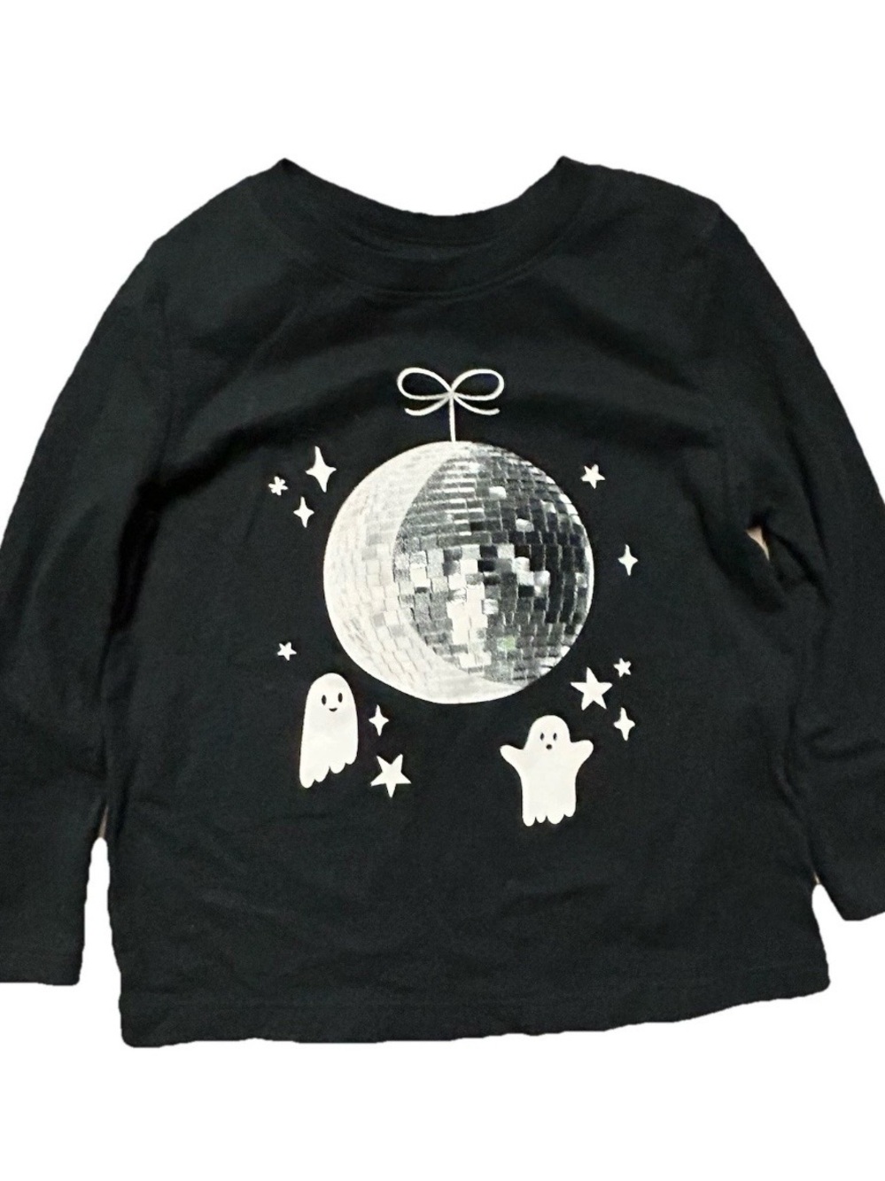 Toddler Girl Halloween Fall Long Sleeve Shirts Leggings Skeletons Ghosts Size 3T - Picture 5 of 7